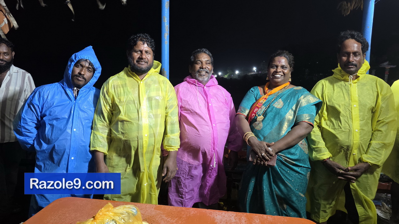Razole Taluka Ganesh Nimajjanam